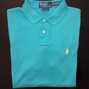 TEAL POLO SHIRT